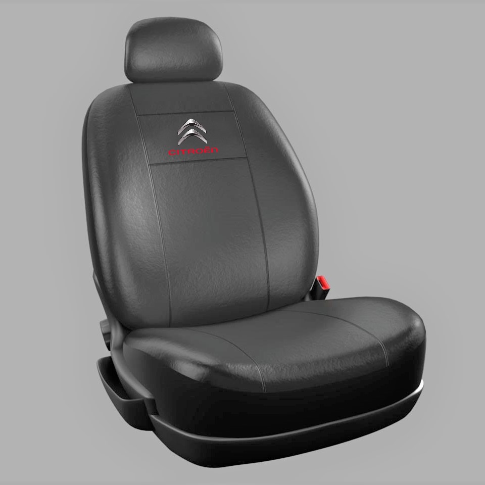 Fundas de ecocuero c/logo Citroen